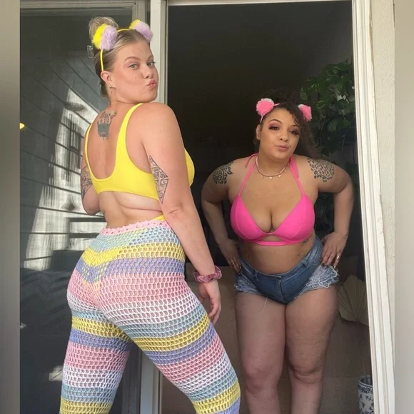 Dolls Kill 🌈 Crochet Rave Set - Picture 8 of 8